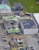 Tornado in central Japan