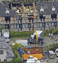 Tornado in central Japan