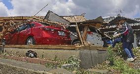 Tornado in central Japan