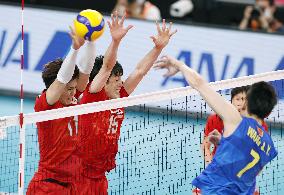 Volleyball: Japan-China Olympic test event