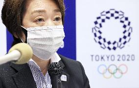 Tokyo Olympic organizing chief Hashimoto