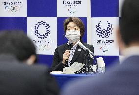 Tokyo Olympic organizing chief Hashimoto