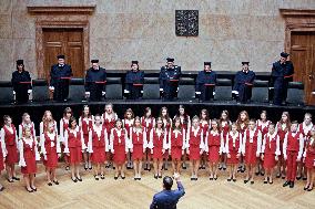 The Constitutional Court is celebrating its 25th anniversary, Brno Choir Kantilena