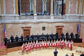 The Constitutional Court is celebrating its 25th anniversary, Brno Choir Kantilena