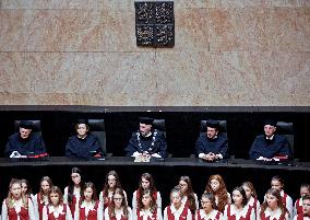 The Constitutional Court is celebrating its 25th anniversary, Brno Choir Kantilena