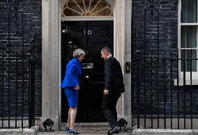 Andrej Babis, Theresa May