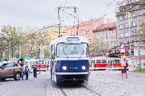 tram Tatra T3 Coupe, motorman, uniform
