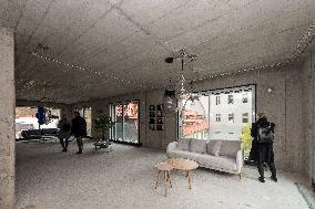 Interior of the house by architect Ricardo Bofill