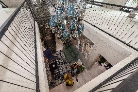 Interior of the house by architect Ricardo Bofill