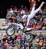 FMX Gladiators Games, freestyle motocross show, Pat Bowden