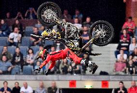 FMX Gladiators Games, freestyle motocross show, David Rinaldo