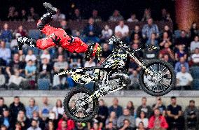 FMX Gladiators Games, freestyle motocross show, David Rinaldo