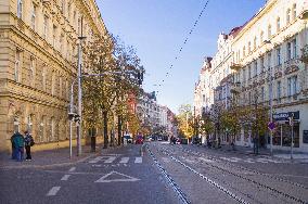 Prague, Vinohradska Street, Vinohrady