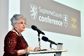 Daniela Svecova, Supreme Courts in Changing Times international conference