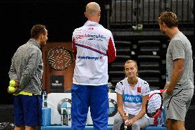 David Vydra, Petr Pala, Petra Kvitova, Jiri Vanek