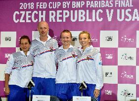 Babora Strycova, Petr Pala, Babora Krejcikova, Katerina Siniakova