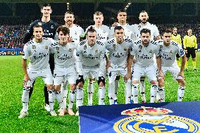 THIBAUT COURTOIS, SERGIO RAMOS, TONI KROOS, CASEMIRO, KARIM BENZEMA, LUCAS, ALVARO ODRIOZOLA, GARETH BALE, DANIEL CEBALLOS, NACHO, SERGIO REGUILON