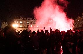 Fans of FC Copenhagen , police