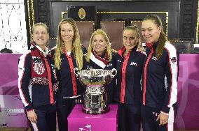 ALISON RISKE, DANIELLE COLLINS, KATHY RINALDI, SOFIA KENIN, NICOLE MELICHAR