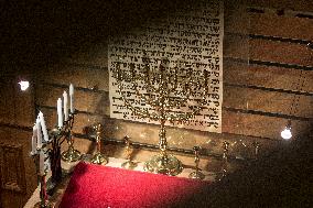 The anniversary of the 1938 Kristallnacht (Crystal Night) anti-Jewish pogrom in November 1938