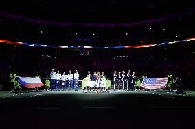 Petr Pala, Barbora Krejcikova, Barbora Strycova, Katerina Siniakova, Petra Kvitova, O2 arena, Fed Cup, final match, Czech Republic vs USA