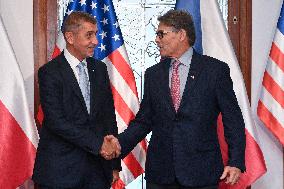Andrej Babis, Rick Perry