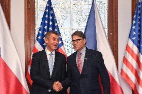 Andrej Babis, Rick Perry