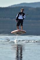 Petr Benes, electric foilboard  hydrofoil board, Efoil, Lift Foils, e paddleboard,