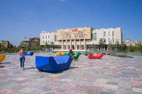 Tirana, National Museum of History, Skanderbeg Square