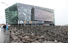 Reykjavik, Harpa convert hall and conference center