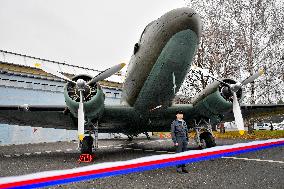 Douglas DC-3 military airliner called Dakota