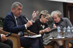 Andrej Babis, Dana Drabova, Marta Novakova