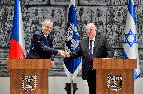 Milos Zeman, Reuven Rivlin