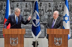 Milos Zeman, Reuven Rivlin