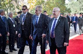 Milos Zeman, Reuven Rivlin