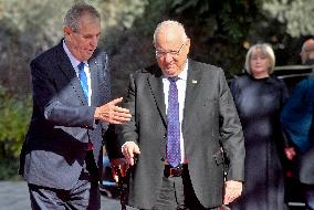 Milos Zeman, Reuven Rivlin