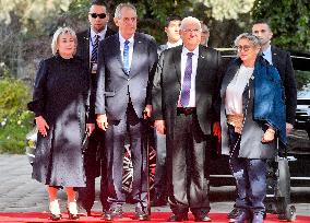 Milos Zeman, Reuven Rivlin, Nechama Rivlin, Ivana Zemanova