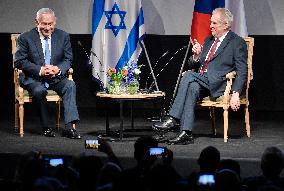 Milos Zeman, Benjamin Netanyahu