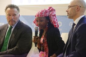 Arnold Schwarzenegger Hindou Oumarou Ibrahim