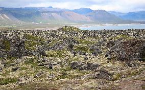 Reykjanes peninsula, lanscape, lava field