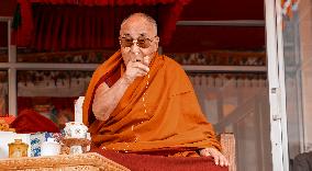 His Holiness the 14th Dalai Lama, Ladakh, Kashmir, India