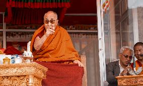 His Holiness the 14th Dalai Lama, Ladakh, Kashmir, India