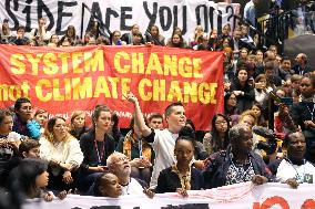 Activists protest COP 24