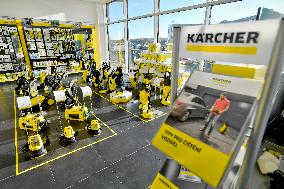 Karcher company's new seat, shop, Modletice