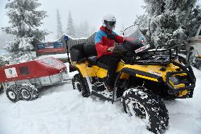 Zachranka (Emergency) app, Czech mountain rescue service