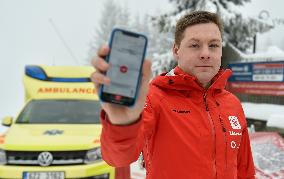 Filip Malenak, Zachranka (Emergency) app, Czech mountain rescue service