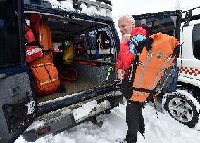 Zachranka (Emergency) app, Czech mountain rescue service