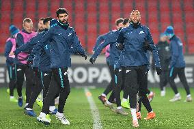 Soccer players of Zenit Petersburg