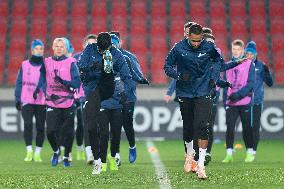 Soccer players of Zenit Petersburg