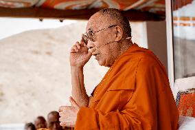 His Holiness the 14th Dalai Lama, Ladakh, Kashmir, India